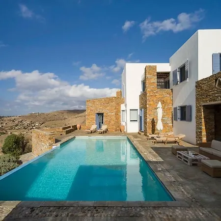 Luxury Cycladic Villa-enjoy Infinity Pool Sunsets