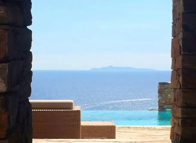 Luxury Cycladic Villa-enjoy Infinity Pool Sunsets Villa