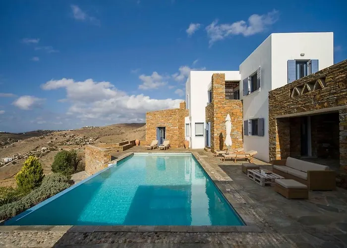 Luxury Cycladic Villa-enjoy Infinity Pool Sunsets