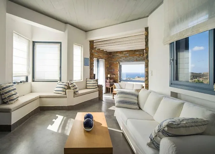 Luxury Cycladic Villa-enjoy Infinity Pool Sunsets Villa Koundouros