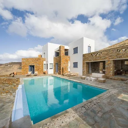 Luxury Cycladic Villa-enjoy Infinity Pool Sunsets