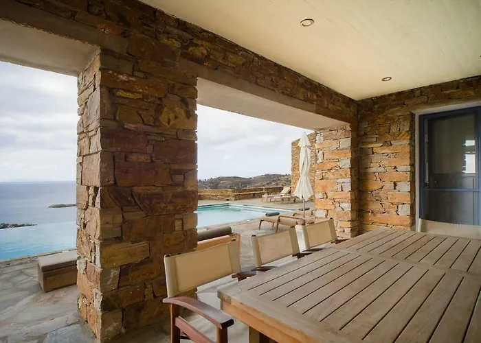 Luxury Cycladic Villa-enjoy Infinity Pool Sunsets Koundouros