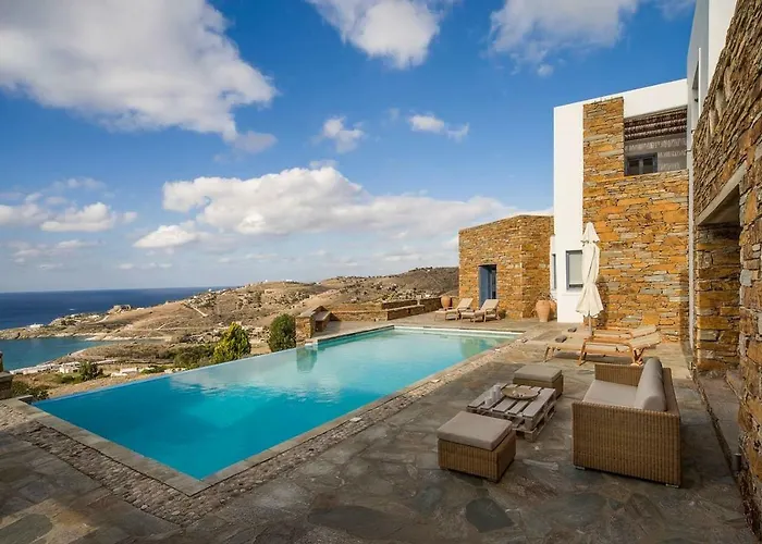 Luxury Cycladic Villa-enjoy Infinity Pool Sunsets * Koundouros