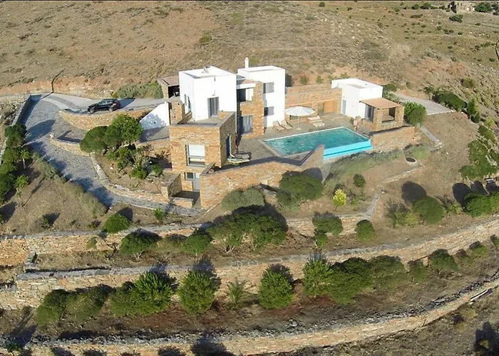 Luxury Cycladic Villa-enjoy Infinity Pool Sunsets Villa Koundouros